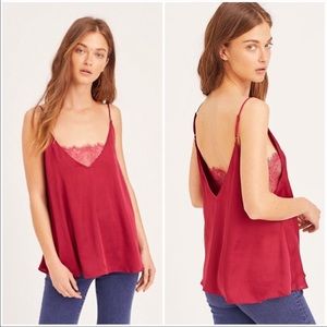 Free people silk cami